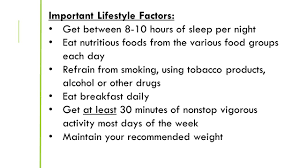 Understanding how your test results correlate to risk factors can help you make positive changes in your health habits for a longer and healthier life. Risk Factors And Promoting Health Target I Will Be Able To Explain The Difference Between Lifestyle Factors And Risk Factors And Define And Give Examples Ppt Download