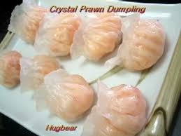 Crystal Prawn Dumpling Ingredients For The Dough 110 Gm Wheat Starch 220 Gm Potato Starch 160 Gm Boiling Water Dumpling Prawn Dumplings Har Kow Recipe