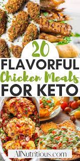 20 Keto Chicken Recipes That Aren T Boring In 2021 Chicken Recipes Quick Keto Meals Keto Chicken
