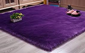 When buying an area rug online, shop no further than superarearugs.com, the premiere source for home decor and floors. Luxury Soft Faux Sheepskin Fur Area Rugs Small Faux Fur Rug For Bedroom Living Room Purple 2x3ft Pricepulse