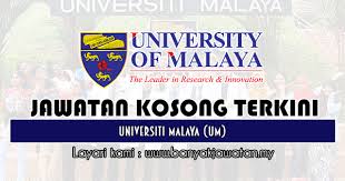 Tawaran adalah dipelawa daripada warganegara malaysia yang berkelayakan untuk memohon bagi mengisi jawatan kosong sebagaimana berikut: Jawatan Kosong Di Universiti Malaya Um 29 Mei 2019 Banyak Jawatan