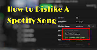 Solved Dislike A Song On Spotify Songs Spotify Like This Song