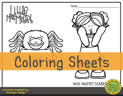 Students can keep the beat by pointing to each spider. Little Miss Muffet Nursery Rhymes Story Activities For Preschool