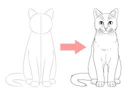 Check out our drawing tutorial selection for the very best in unique or custom, handmade pieces from our digital shops. Easy Drawing Tutorials For Beginner Intermediate Artists Cat Drawing Tutorial Drawing Tutorial Cat Steps