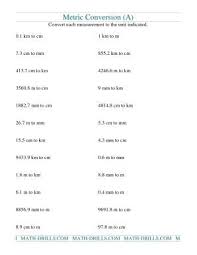 0.2 cm = 0.002 m. Converting Millimeters Centimeters Meters And Kilometers Old Measurement Worksheet Measurement Worksheets Metric Conversions Math Worksheet