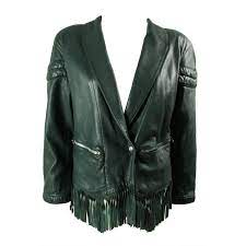 Claude Montana Fringed Leather Jacket 1stdibs Com Fringe Leather Jacket Leather Jacket Jackets