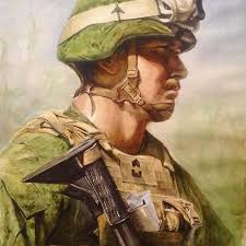 How a few good illustrators capture the heroism of Marines