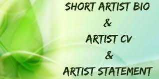Now you have specific examples and steps to write a great one. Short Artist Bio Artist Cv Artist Statement By Bio Writing Services Medium