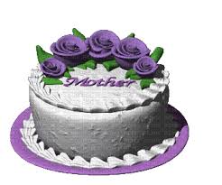 Free online magical cake animated happy ecards on birthday Mother Cake Cake Mother Mother S Day Birthday Mom Deco Animated Gif Decoration Picmix