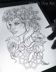 70 Trendy Flowers Sketch Tattoo Design Sketch Tattoo Design Tattoo Sketches Flower Sketches