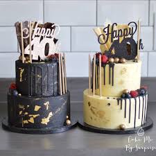 Black And White Drip Cake For Men Black And Gold 40th Birthday Chocolate Drip Cake Perfect Galactic Style Celebration Cake Fini Chocolate Drip Cake 40th Birthday Cakes For Men Cake Mix Muffins
