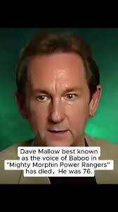 RIP! Dave Mallow best known as the voice of Baboo in "Mighty Morphin Power  Rangers"has died, He was 76.#davemallow #mightymorphinpowerrangers  #celebrity #entertainment #foryou
