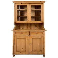Antique oak hutch with glass doors. Pin On Cabin