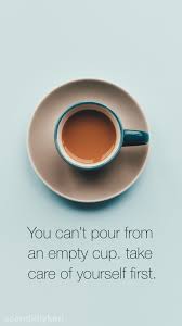 You Can T Pour From An Empty Cup Take Care Of Yourself First Coffee Blue Quote Inspirational Bac Iphone Wallpaper Quotes Inspirational Blue Quotes Empty Cup