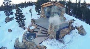 Legendary Snowboarder Builds His Own Remarkable Off Grid Cabin Video Off Grid Tiny House Stone Cabin Off Grid Cabin