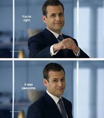 Bippity Boppity Give Me The Zoppity Episode Hitting Tanner You Re Right It Was Awesome And Here S To Many More Harvey Harvey Specter Suits Suits Usa Suits Harvey