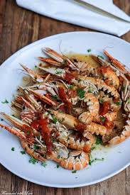 Kroatische Scampi Na Buzaru Rezepte Scampi Kroatische Kuche