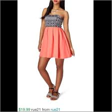 Rue 21 Short Dress Tube Dress Dresses Dressy Outfits
