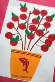 Chinese new year paper blossoms from pink stripey socks. Lucky Tree Craft For Chinese New Year By Ashley Lucas Via Jcfamilies Com Chinese Crafts Chinese New Year Crafts Chinese New Year Crafts For Kids
