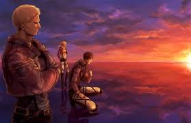 Tumblr is a place to express yourself, discover yourself, and bond over the stuff you love. A Beautiful Wallpaper Of Annie Reiner And Bertholdt Shingekinokyojin