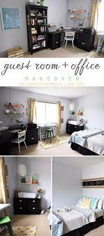 Guest Room Office Makeover Reveal Guest Room Office Guest Bedroom Office Home Office Guest Room