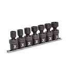 1/2-in Drive Swivel Impact Socket Set, 7-pc, Metric, Cr-Mo MAXIMUM