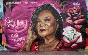 Rinden homenaje a Eva Ayllón en el Muro de Berlín