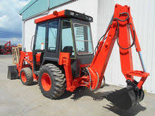Kubota L35 Backhoe Loader
