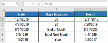 The empirical formula of a compound is the simplest whole number ratio of atoms of each element in the compound. Excel Formula Calculate Expiration Date