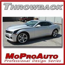 Details About 2010 2013 Chevy Camaro Ss Rs Throwback Side Decals Graphics 3m Pro Stripe Pd1478
