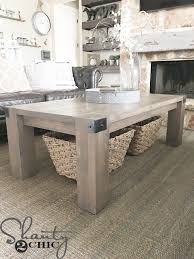 I love the style, i love that it holds up to life with a house full of boys, i love that it's where we all gather daily. Modern Farmhouse Coffee Table And How To Video Shanty 2 Chic