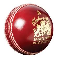 A cricket ball is made from cowhide or cow leather although occasionally buffalo or ox leather is also used for making cricket balls. Dukes Special County Grade 1 Red Cricket Ball Cricket Balls