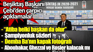 Bu galibiyetle puanını 79'a yükselten beşiktaş, son haftaya girilirken şampiyonluğunu ilan etti. Besiktas Baskani Ahmet Nur Cebi Bu Sene Sampiyon Biziz