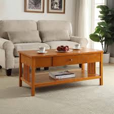 Usl Mission White Coffee Table Oak Coffee Table Sofa End Tables Centre Table Design