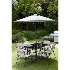 Wexfordly 6 Seater Folding Dining Set At Homebase Co Uk Outdoor Living Diy Patio Dining Set