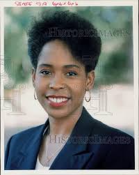 1995 Press Photo Wendy Hilliard, President, Women's Sports Foundation,  Texas