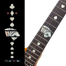 Playing Cards Poker Fret Markers Inlay Stickers For Guitars See more ideas about band stickers, stickers, outdoor stickers. playing cards