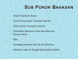 Disini ada beberapa prinsip prinsip yang pokok tentang. Bab 3 Pengantar Ilmu Ekonomi Syariah Ppt Download