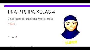 Intan pariwara kelas 10 (x) semester 1 pdf. Kunci Jawaban Pra Pts Ipa Kelas 4 Latihan Ulangan Esps Bab 1 Dan 2 Youtube