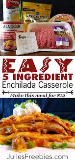Easy Crockpot Enchilada Casserole Crockpot Enchilada Casserole Easy Crockpot Ingredients Recipes