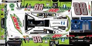 M&m's has been a primary sponsor in nascar for a long time, and while the paint scheme has changed a little bit over the course of the years, i have. Pc Computer Nascar Heat Evolution 88 Dale Earnhardt Jr Mountain Dew The Textures Resource