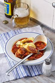 Bratwurstgulasch Mit Bier Pintopin Bratwurstgulasch Gulasch Wurstchen