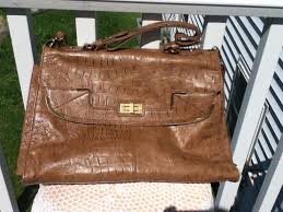 Jessica Simpson Brown Leather Bag Handbags Totes Sema Data Co Op