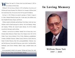 William Tutt Obituary