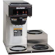 Coffee maker bunn coffee machine installation & operating manual. Bunn Vp17 3 Low Profile Coffee Brewer Webstaurantstore