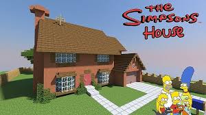 Springfield Simpson S House Minecraft Project Minecraft Projects Minecraft City Minecraft Mansion