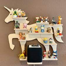 unicorn tonie regal for toniebox and tonies etsy in 2021 toy box with book shelf diy decor crafts bookshelves diy