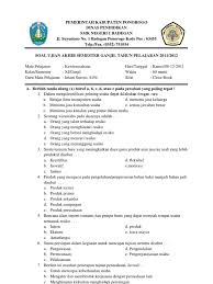 Check spelling or type a new query. Contoh Soal Kwu Kelas 11 Semester 2