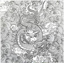 Dragons are a common designation for mythological creatures in the form of giant reptiles. Fire Breathing Dragon Detailed Coloring Book Page For Adults Coloring Book Pages Coloring Books Coloring Pages