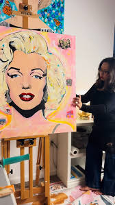 Kfir Moyal is an internationally renowned pop artist known for his  mesmerizing crystal-encrusted paintings and silkscreen artworks. Born into  a business-centric family in Israel, Kfir's world was initially far from  the glitters